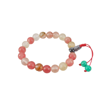 Bransoletka mala kwarc arbuzi 10 mm.